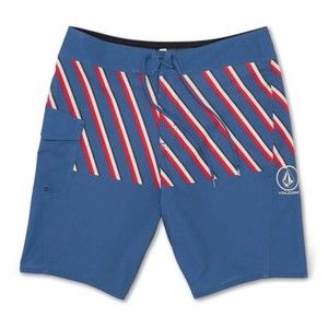 VOLCOM Manic II 20” Boardshorts Swim Trunks Striped Shorts Men’s Size 32  38 NWT